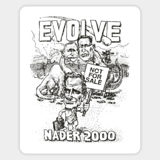 Evolve With Nader 2000 Sticker